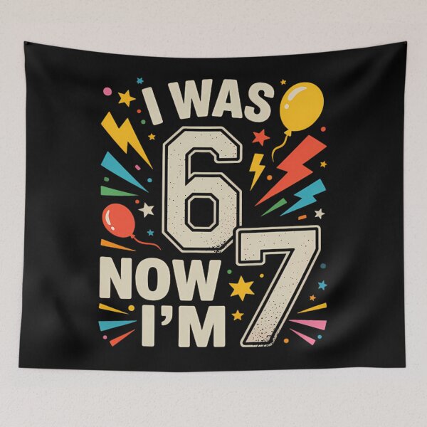 Item preview, Classic 7th I'm Birthday Boy Now Funny 6 I Gift Girl Hands Was Happy 7 designed and sold by RoniShorter.