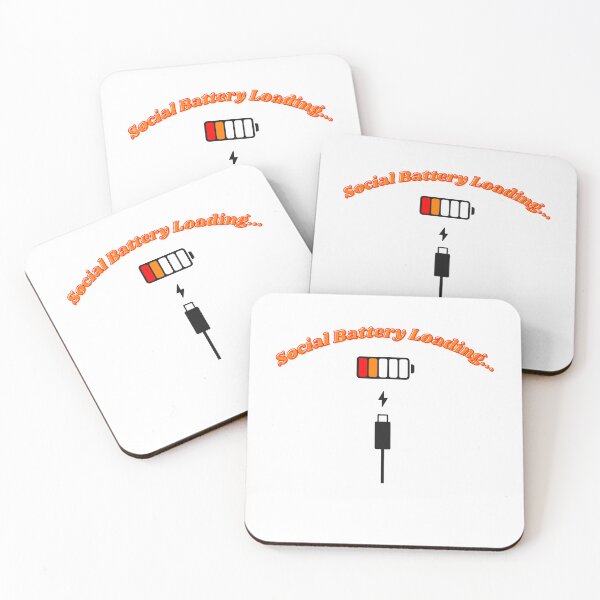 Item preview, Social Battery Loading... (2) designed and sold by Samy-art.