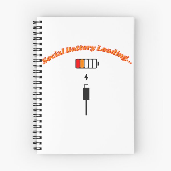 Item preview, Social Battery Loading... (2) designed and sold by Samy-art.