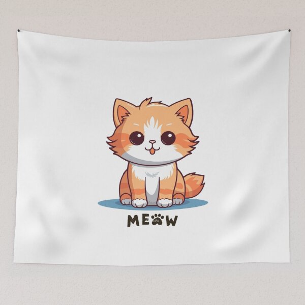 Item preview, "Cute cat catholic image" designed and sold by Artcreations06.