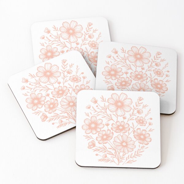 Item preview, Bouquet of Wildflowers. Soft Peach Version designed and sold by ArthousePromos.