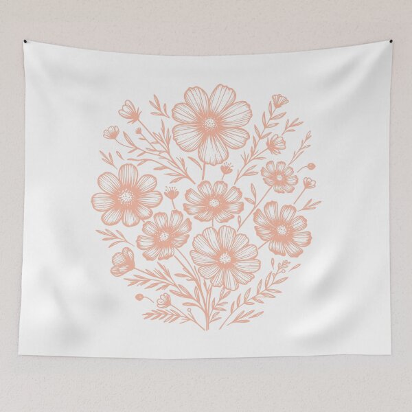 Item preview, Bouquet of Wildflowers. Soft Peach Version designed and sold by ArthousePromos.