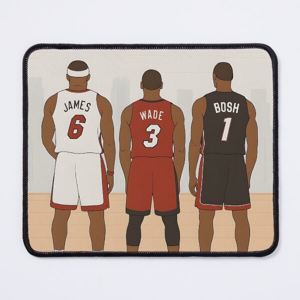 Item preview, Miami Legends Basketball Art designed and sold by CourtsideCovers.