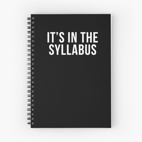 Item preview, Funny Syllabus Teaching Education Professor Teacher Shirt designed and sold by LookTwice.