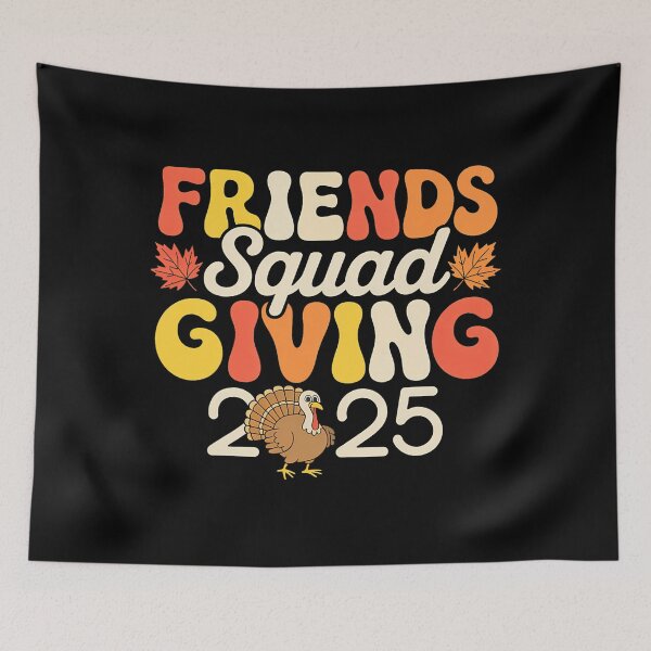 Item preview, Friends Squad Thankful Friendsgiving Turkey Humor Party 90s designed and sold by Daleburuling.