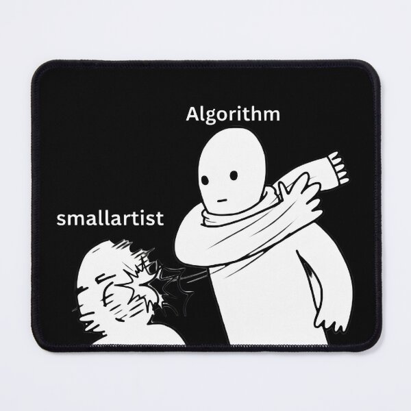 Item preview, The Algorithm vs The Small Artist designed and sold by Dakson Design - Fantasy Art.