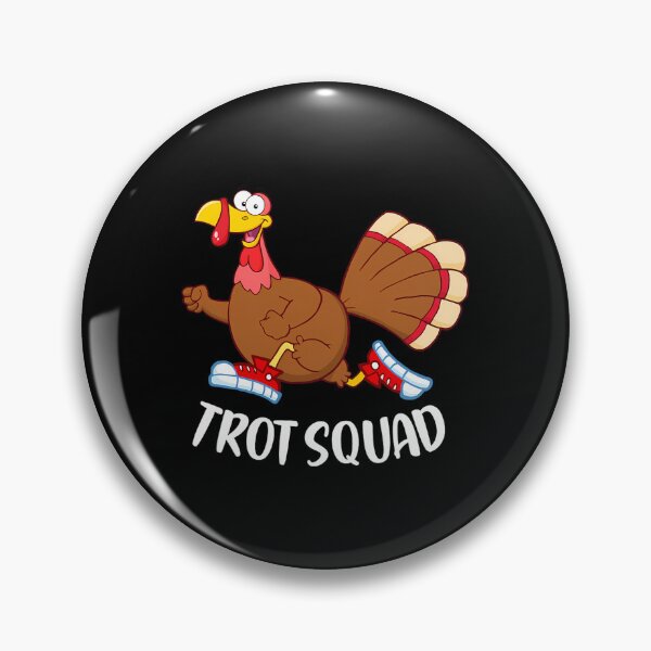 Item preview, Cute Gobble Happy Thanksgiving 80s Fall Squad Trot designed and sold by CalvinVanAuken.