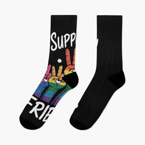 Item preview, I Support My LGBT Friends Ally Lesbian Gay Bisexual Bi Trans  designed and sold by NailMolisa.