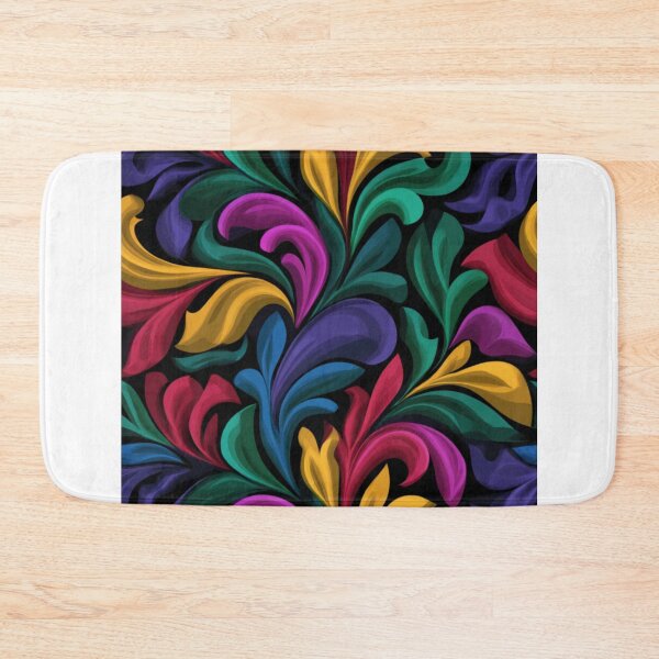 Item preview, Abstract pattern rainbow feather designed and sold by SmileshareShop.