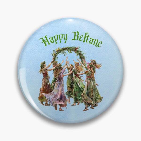 Item preview, Joyful Beltane Maidens – Enchanted Floral Wreath Dance designed and sold by MysticOzzy.