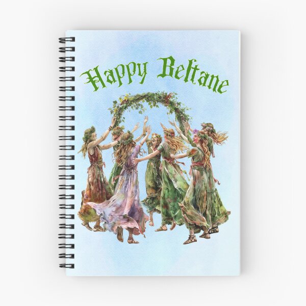 Item preview, Joyful Beltane Maidens – Enchanted Floral Wreath Dance designed and sold by MysticOzzy.