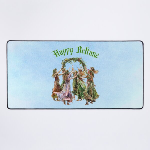 Item preview, Joyful Beltane Maidens – Enchanted Floral Wreath Dance designed and sold by MysticOzzy.