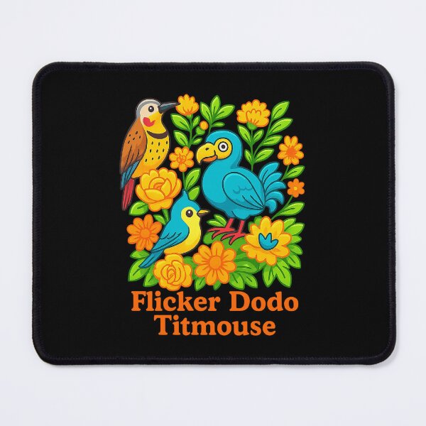 Item preview, Funny Flicker Dodo Titmouse Vintage designed and sold by kiwibroc.