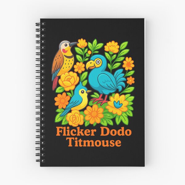 Item preview, Funny Flicker Dodo Titmouse Vintage designed and sold by kiwibroc.
