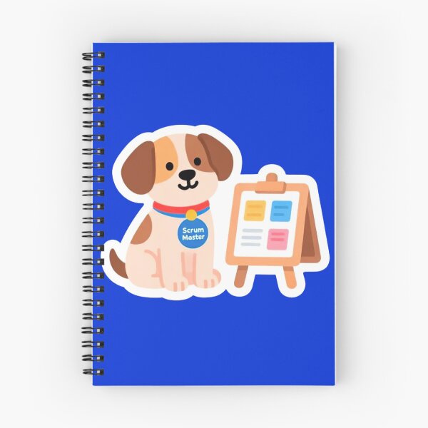 Item preview, My Dog Is My Scrum Master designed and sold by Malfinio.