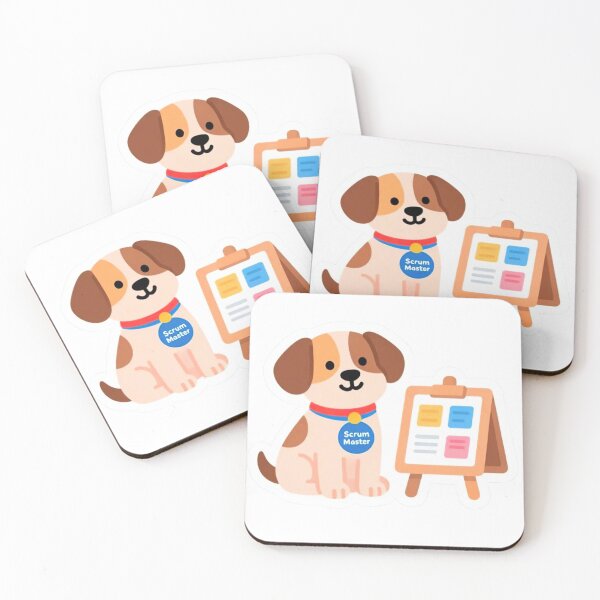 Item preview, My Dog Is My Scrum Master designed and sold by Malfinio.