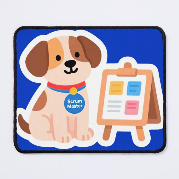 Item preview, My Dog Is My Scrum Master designed and sold by Malfinio.