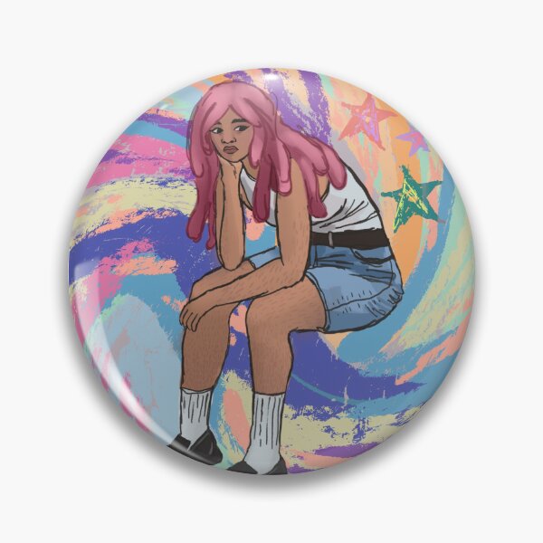 Item preview, Girl Colorful pastel pink designed and sold by yasm1nou.