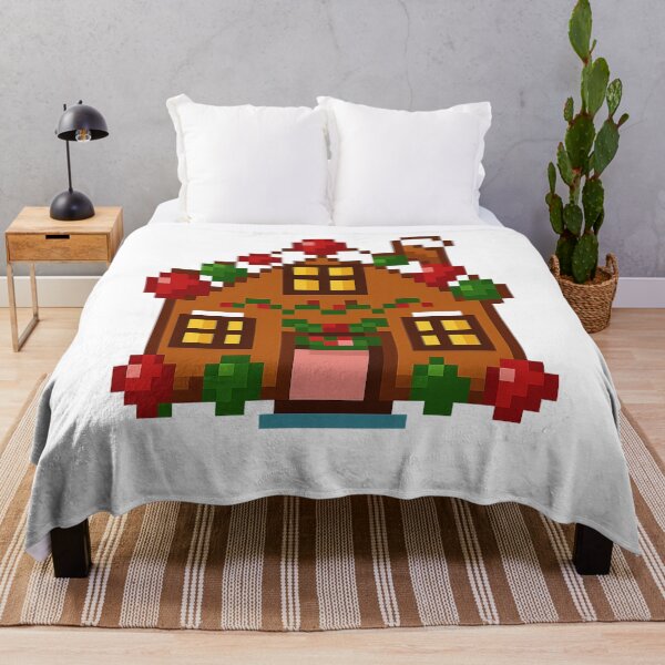 Item preview, Gingerbread House Big Pixel Art | Christmas Candy House Pixel Design | Holiday PNG designed and sold by Gurjeetpixelart.