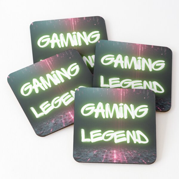 Item preview, Gaming Legend – Retro Gamer Typography Design designed and sold by TheRandomverse.