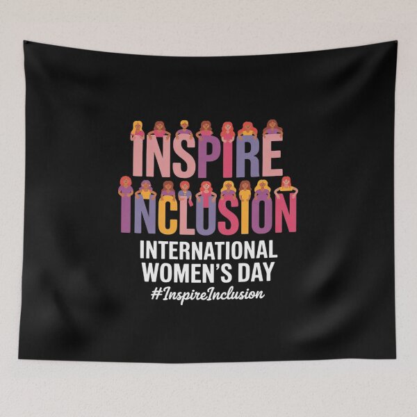 Item preview, International Womens Day Inspire Inclusion Embrace Equity  designed and sold by InspiredFoul.