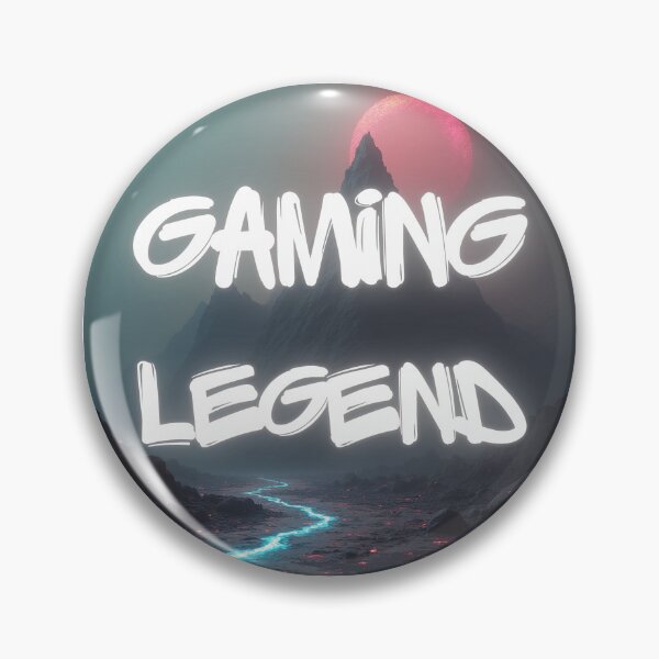 Item preview, Gaming Legend – Retro Gamer Typography Design designed and sold by TheRandomverse.
