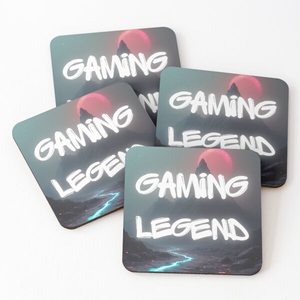 Item preview, Gaming Legend – Retro Gamer Typography Design designed and sold by TheRandomverse.