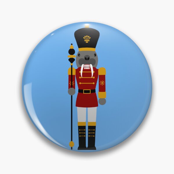 Item preview, Walrus Nutcracker designed and sold by GeoCreate.