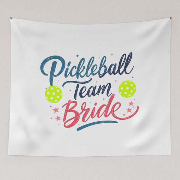 Aperçu de l'œuvre Pickleball Bride Power créée et vendue par FitEnvy.