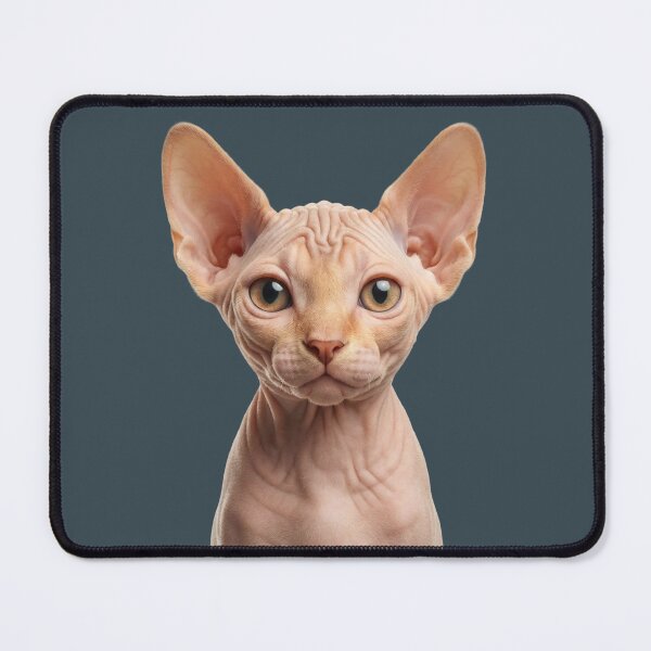 Item preview, Naked Cat Sphynx Portrait – Cute Hairless Cat designed and sold by DAGHO.