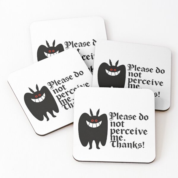 Item preview, Please do not perceive me - Live Laugh Lurk Point Pleasant Phantom designed and sold by SkeletonsDanger.