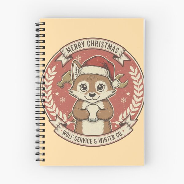 Item preview, Merry Christmas Wolf Service designed and sold by Mychicstuff.