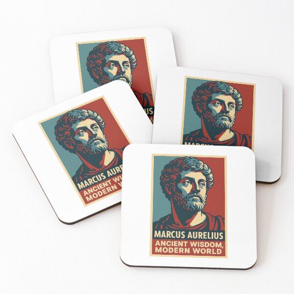 Item preview, Marcus Aurelius. Ancient Wisdom, Modern World. designed and sold by Crónicas del Sol Antiguo.