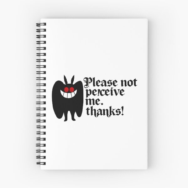 Artikelvorschau, Bitte nehmt es mir nicht übel. Danke! – Live Laugh Lurk Cryptidcore Social Avoidance Club Mothman entworfen und verkauft von SkeletonsDanger.