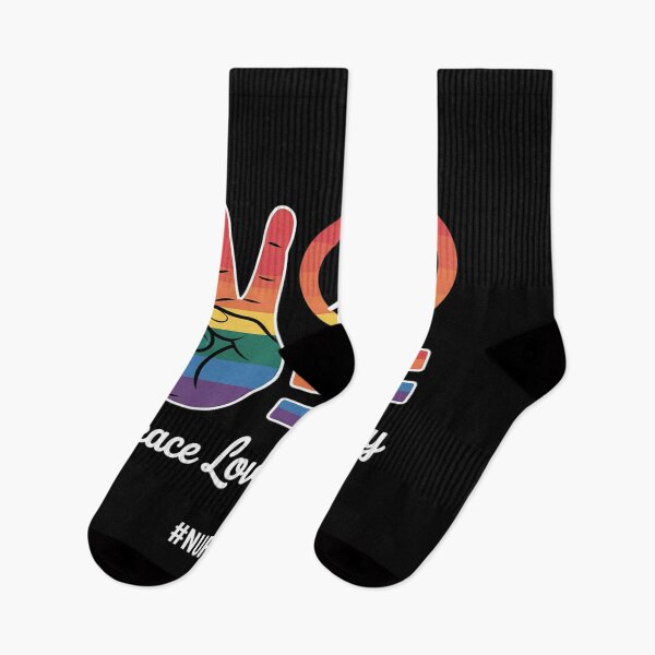 Item preview, LGBT Nurse Life Peace Love Equality Proud Nurse  designed and sold by InspiredFoul.