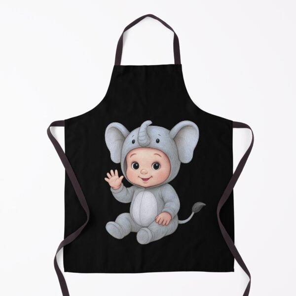 Item preview, Baby in Elephant Costume  designed and sold by Black-WhiteFUN.