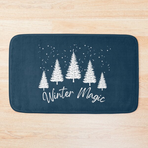 Item preview, Winter Magic – Evergreen Trees & Snowy Landscape designed and sold by DesignShop3000.
