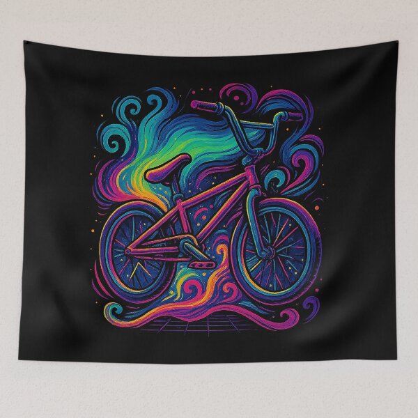 Item preview, Funky BMX Explosion — Retro Spiral Ride | Meta Mirage Series designed and sold by Meta Mirage .
