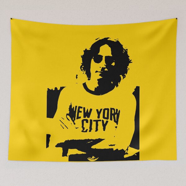 Item preview, The Beatles John Lennon New York designed and sold by Captain Banjo.