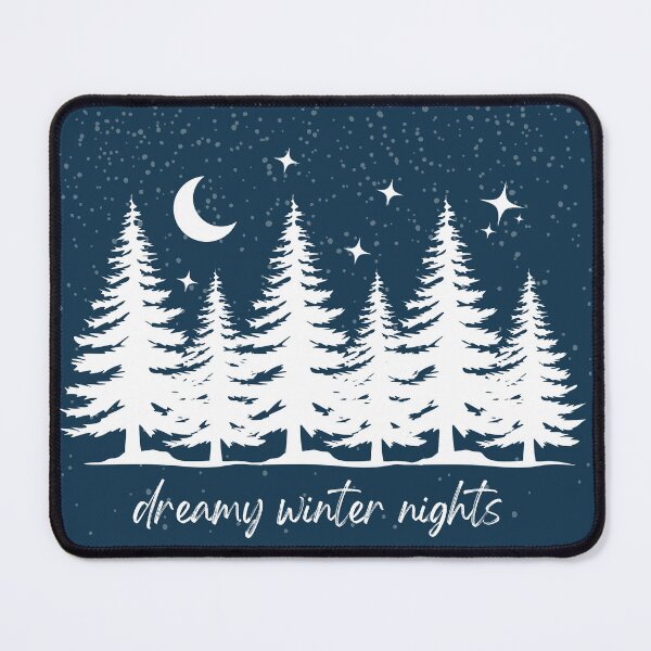Item preview, Winter Night Under the Stars designed and sold by DesignShop3000.