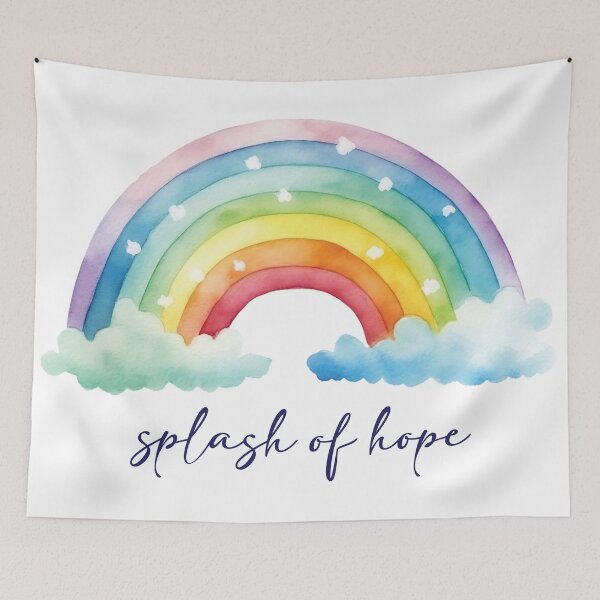 Item preview, Rainbow Splash of hope designed and sold by piyudezigns.