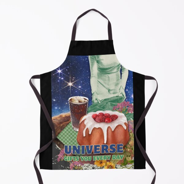 Item preview, Cosmic Cake Ritual | Surreal Pop Art Collage designed and sold by GlauciaSouEu.