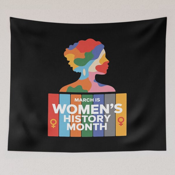 Item preview, National Women's History Month 2025 Man and Woman  designed and sold by InspiredFoul.