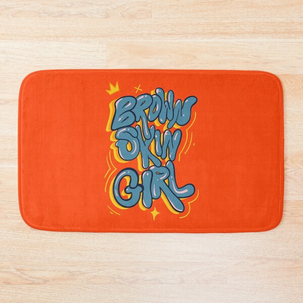 Item preview, Brown skin girl lettering designed and sold by Lilo Viana Art.