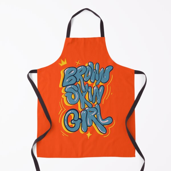 Item preview, Brown skin girl lettering designed and sold by Lilo Viana Art.