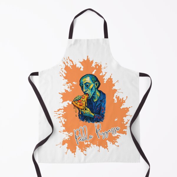 Item preview, Pablo Picasso eating Pizza. Who does not eat Pizza? designed and sold by Strauss-Design.