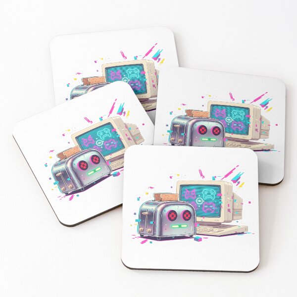 Artikelvorschau, Empfindungsfähige Retro-Tech-Glitch-Szene entworfen und verkauft von TheChubbyShop.