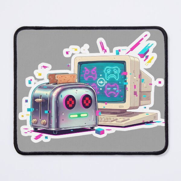 Artikelvorschau, Empfindungsfähige Retro-Tech-Glitch-Szene entworfen und verkauft von TheChubbyShop.