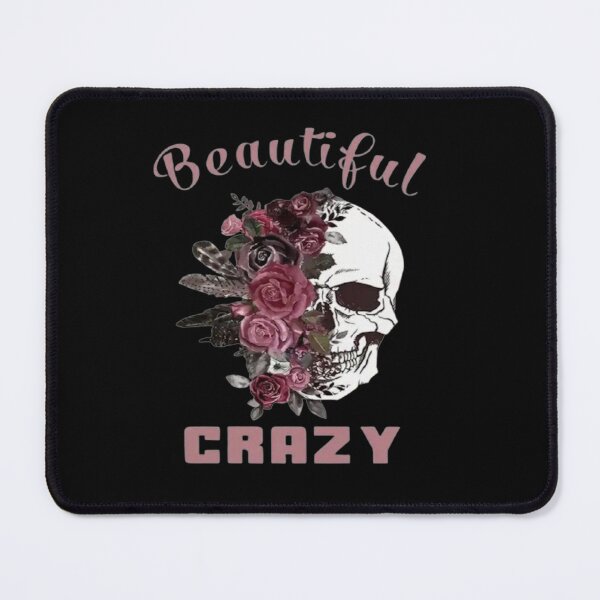 Item preview, Beautiful Crazy Skull designed and sold by TheMerchConnections.