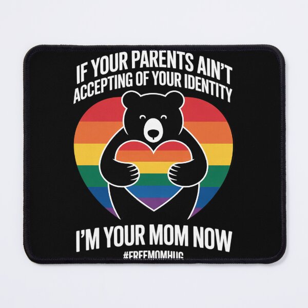 Item preview, Parents Accepting Im Your Mom Now Bear Hug LGBTQ Gay Pride  designed and sold by InspiredFoul.